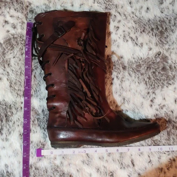 Allsaints Pipaluk Moccasin Boots - Picture 8 of 9